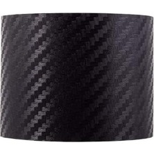Mey İthalat Siyah Karbon Kaplama Şerit Çıta Kaplama Folyosu (6 cm x 5 Metre)