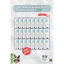 Mey İthalat 24 Al 20 Öde Sleepy Bio Natural Günlük Ped Normal 40'lı ve Rosie