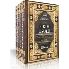 Fıkıh Usulü – El Ihkam Fi Usulil Ahkam - 4 Cilt Takım Beka Yayınları Ibn Hazm El Endelusi Ez Zahiri