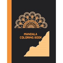 Mey İthalat Mandala Coloring Book For Relaxation: White Paper 8.5"X11" 49 Mandalas 100 Pages