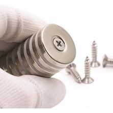 Mey İthalat Neodyum Mıknatıs Havşa Delikli 25 x 10-5,5 x 5 mm (4 Adet)