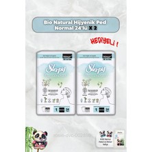 Mey İthalat Sleepy Bio Natural Premium Plus Hijyenik Ped Normal 24'lü x 2 ve Rosie