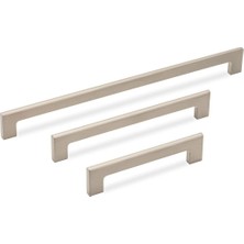 Mey İthalat System 8762 Modern Kulp Saten Renk 320 mm Saten Tek Ebat SSY8762 0320 Nb