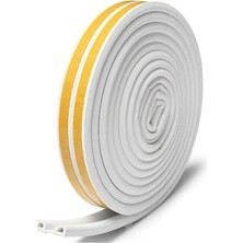 Mey İthalat Orret Home Kapı ve Pencere Fitili – 2,80 M x 2 (Toplam 5,6 M) Pimapen Izolasyon Bandı, Soğuk Hava ve Toz Önleyici Yalıtım Fitili, Ses ve Isı Yalıtımı Için Kendinden Yapışkanlı Conta (Beyaz)