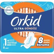 Mey İthalat Orkid Ultra Hijyenik Ped Normal (Boy 1) 8 Adet Ped