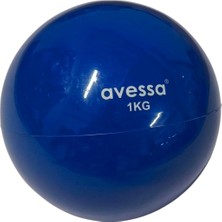 Mey İthalat Avessa Tonıng Ball Pilates Ağırlık Topu 1 kg Ptb-20