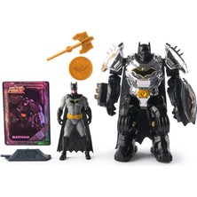 Mey İthalat Dc Comics, Metal Force Batman Aksiyon Figürü, 15 cm Boyutunda ve 10 cm Mini Figürlü, Yerleşik Patlayıcı ve Zırh Takımı, 4 Yaş ve Üzeri Kız ve Erkek Çocuklar Için Süper Kahraman Oyuncakları