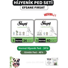 Mey İthalat Sleepy Normal Ped 24 Lü +Günlük Ped 40 Lı ve Rosıe