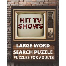 Mey İthalat Independently Published Hıt Tv Shows Large Prınt Word Search Puzzles For Adults