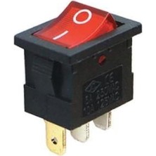 Mey İthalat Sanec IC-118 Mini Işıklı Anahtar On-Off 3p