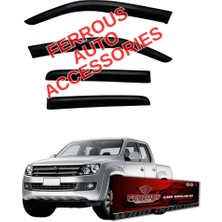ferrous autoaccessories Volkswagen Amarok Ferrous Cam Rüzgarlığı 4lü 2010 2020