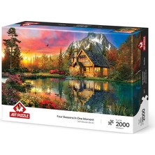 Mey İthalat Art Puzzle Dört Mevsim Bir An 2000 Parça Puzzle