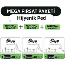 Mey İthalat Natural Ultra Hassas Hijyenik Ped Mega Fırsat Paketi Normal 144 Adet