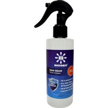 Mey İthalat Bıosec™ Uzun Süreli Hijyen Kalkanı, Fda ve Epa Onaylı, Invisible Shield Technology, 250ML Sprey Şişe, 30 Gün Koruma, Yüzey ve El Koruyucu Kaplama, 30 Gün Süren Dezenfektan Hijyeni Etkisi