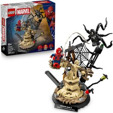 Mey İthalat LEGO Marvel Efsanevi Savaş: Örümcek Adam, Kum Adam’a Karşı 76334-9 Yaş Üzeri Çocuklar Için Örümcek Adam, Venom ve Kum Adam Minifigürleri Içeren Yaratıcı Oyuncak Yapım Seti, Hediye Fikri (201 Parça)