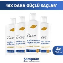 Dove Şampuan Amino Serum Yoğun Onarıcı 600 ml X4