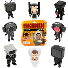 Mey İthalat Skibidi Toilet Mini Sürpriz, Tuvalet Temalı Komik Figür Oyuncaklar
