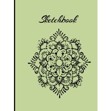Mey İthalat Sketchbook Mandala Green 100 Sheets: Cuadernillo De Dibujo (Spanish Edition)