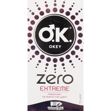 Mey İthalat Okey Zero Extreme Prezervatif 10 Adet