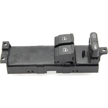 Mey İthalat VASS41 Sol Ön Kapı Cam Düğmesi Ikili 1J3959857A Skoda Octavia A4 ile Uyumlu 2001-2009