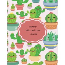 Mey İthalat Independently Published Imagination Adventures: Summer Write And Draw Journal For Kids; Writing Prompts, Kids Journal, Summer Learning