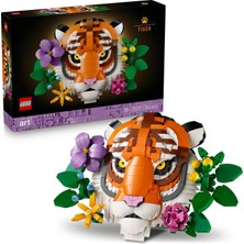 Mey İthalat LEGO Art Fauna Koleksiyonu – Kaplan 31217 - Sanat Sever Yetişkinler Için Çiçekli Dekoratif Model Yapım Seti, Doğum Günü Hediyesi, Özel Gün Hediye Fikri (744 Parça)