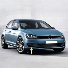 Mey İthalat Sağ Sis Farı Alt Kapak Krom Çıtalı 5G0854662 Vw Golf 7 ile Uyumlu 2013-2017