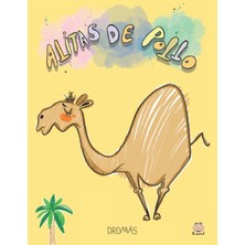 Mey İthalat Independently Published Cuaderno Escolar - Alitas De Pollo: Tapa Blanda A4 (Tamaño Folio) Cuadrícula (100 Páginas) / Personaje "dromás" / Regalo Ideal Niños Y Niñas