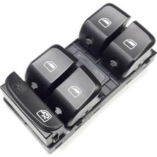 Mey İthalat VASS41 Sol Ön Kapı Dörtlü Cam Açma Düğmesi 8X0959851 Audi A1 ile Uyumlu 2011-2014