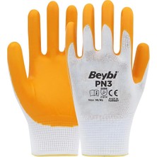 Mey İthalat Beybi Pn3 Beyaz Sarı Eldiven 10