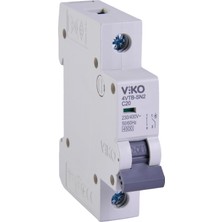 Mey İthalat Viko 4VTB-1C20 Otomatik Sigorta 4,5ka C Tipi 1 Kutup 20A