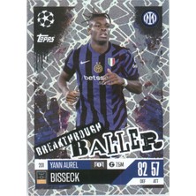 Topps Yann Aurel Bisseck – Breakthrough Baller – Futbolcu Kartı Match Attax
