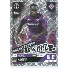 Topps Michael Kayode – Breakthrough Baller – Futbolcu Kartı Match Attax