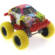 Mey İthalat Mega Brands Die Cast Çizgi Film Desenli Sarı Teker Araba
