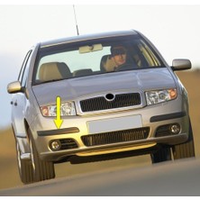 Mey İthalat Ön Tampon Sağ Köşe Bandı Çıtası 6Y0807718B Skoda Fabia 1 ile Uyumlu 2005-2008