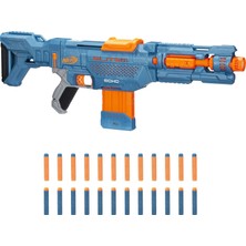 Mey İthalat Nerf Elite 2.0 Echo Cs-10 Blaster - 24 Resmi Dart, 10 Dart Klipsi, Çıkarılabilir Stok ve Barrel Uzatma, 5 Taktik Ray