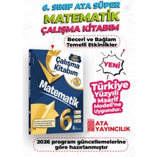 Ata Yayıncılık 6. Sınıf Matematik Ata Süper Çalışma Kitabım Yeni