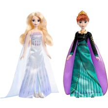 Mey İthalat Disney Frozen Disney Karlar Ükesi Prensesleri Anna ve Elsa - 2'li Paket, 3 Yaş ve Üzeri, HMK51