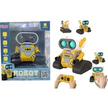 Mey İthalat S-023-4582 Sarı Uk Ff Şarjlı 2 4g Robot-Araba