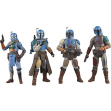Mey İthalat Hasbro Star Wars Vintage Collection Mandalorian Shriek-Hawk 4'lü Aksiyon Figür Seti, Star Wars: The Mandalorian
