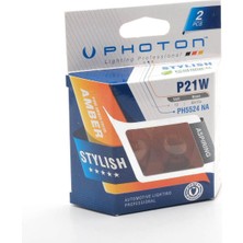 Mey İthalat Photon Ampul P21W 12V 93 Naturel Amber Performance Pht PH5524 Na