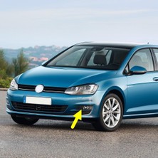 Mey İthalat Ön Tampon Sol Sis Farı Çerçevesi Kromlu 5G0853211E Vw Golf 7 ile Uyumlu 2013-2017