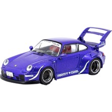 Mey İthalat Tarmac Works 1/64 Rwb 993 Army Gırl Blue - HOBBY64 T64-TL017-AG