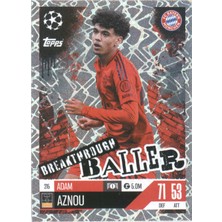 Topps Adam Aznou – Breakthrough Baller – Futbolcu Kartı Match Attax
