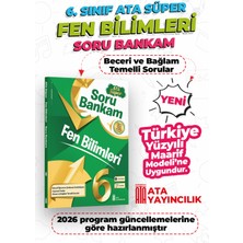 Ata Yayıncılık 6. Sınıf Fen Bilimleri Ata Süper Soru Bankam Yeni