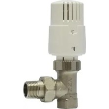 1/2 Eca Köşe Radyatör Vanası Trv4 Termostatik 602120755
