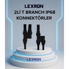 Lexron 2'lit Branch (2'li Konnektör)