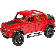 Mey İthalat Vardem Çek Bırak 1:22 Sesli ve Işıklı Jeep Kırmızı