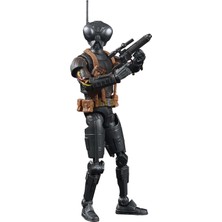 Mey İthalat Star Wars The Black Series Q9-0 (Zero) 15 cm Büyüklüğünde The Mandalorian Figürü, 4 Yaşından Büyük Çocuklar Için Oyuncak