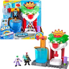 Mey İthalat Imaginext Dc Super Friends Renk Değiştiren Joker Eğlence Evi Oyun Seti HMX55